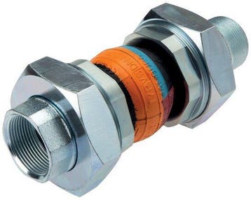Joint DExpansion En Caoutchouc Fileté DN40 G 1-1/2, Verzenden