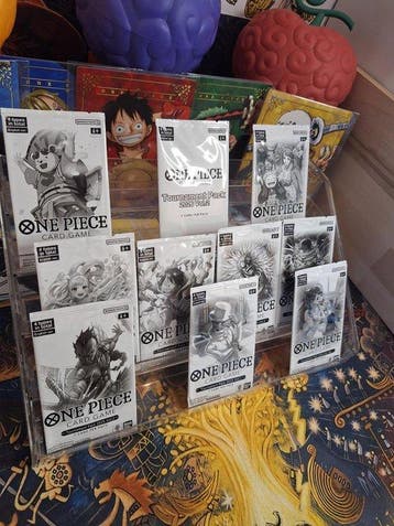 Bandai - 10 Booster pack - One Piece - 10x Official, Hobby & Loisirs créatifs, Jeux de cartes à collectionner | Autre