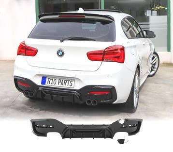 DIFFUSEUR BMW F20 LCI 15-19 LOOK M COMPETITION NOIR BRILLANT, Verzenden, Neuf