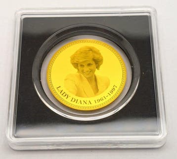 Tchad. 5000 Francs 2017 Princess Lady Diana - 1/200oz (.999)