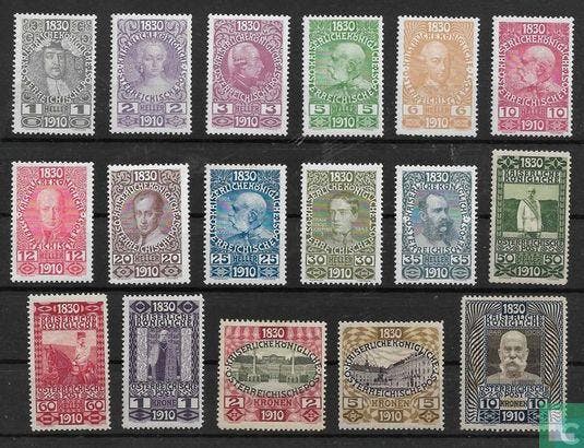 Oostenrijk - Verjaardag van keizer Frans Jozef I - 1910, Timbres & Monnaies, Timbres | Europe | Autriche, Envoi
