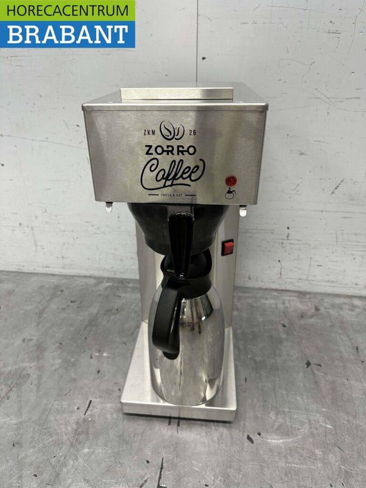RVS Zorro ZKM26 Koffiemachine Koffieautomaat met thermoskan, Zakelijke goederen, Horeca | Keukenapparatuur, Ophalen of Verzenden