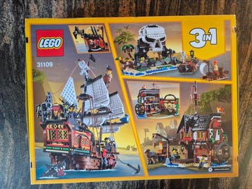 Lego Set - 31109 - Creator - Creator 3in1 Piratenschiff, Nieuw