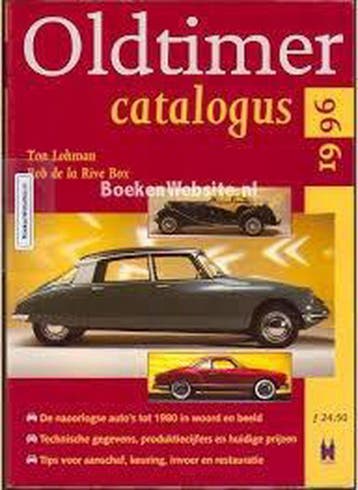OLDTIMER CATALOGUS 1996 9789038903880 T. Lohman, Verzenden, T. Lohman