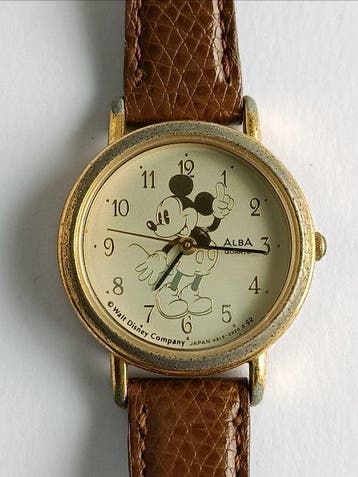 Seiko - Alba Mickey Mouse - Zonder minimumprijs - V515-6420