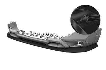 Cup spoilerlip met ABE voor Citroën C3 Aircross 2 CSL859-G, Verzenden, Nieuw