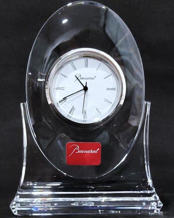 Horloges de table/bureau - Baccarat - Cristal - 1970-1980,