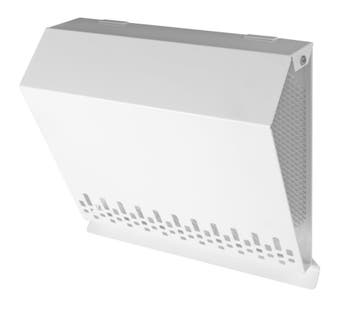 Whisper Luxe Design Gevelkap 100mm - TOEVOER - WIT, Verzenden