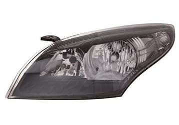 Renault Megane 2012-2013 Zwart Koplamp Links (Koplampen), Verzenden