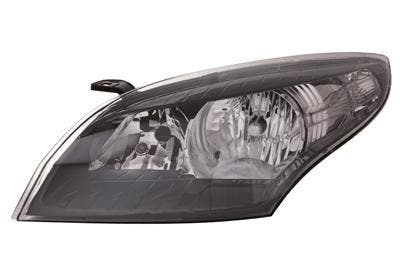 Renault Megane 2012-2013 Zwart Koplamp Links (Koplampen), Auto-onderdelen, Verlichting, Nieuw, Verzenden