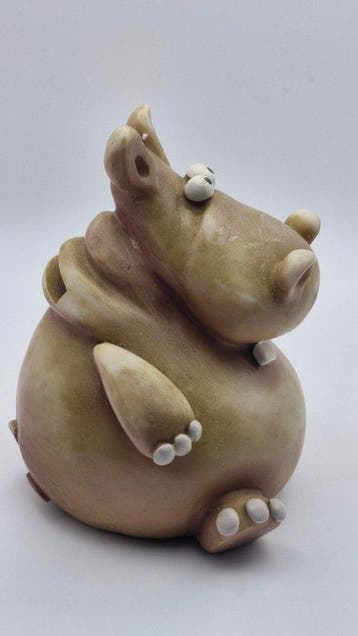 Paolo Chiari - Spaarpot - Hars - spaarpot