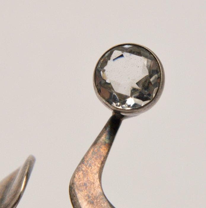 Zonder minimumprijs - Ring 830 Silver - Scandinavisch, Handtassen en Accessoires, Ringen