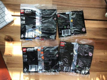 Lego Set - Star Wars - 30461, 30624, 30384, 30654, Nieuw