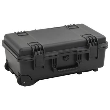vidaXL Flightcase draagbaar 55x35x22,5 cm PP zwart, Verzenden, Nieuw