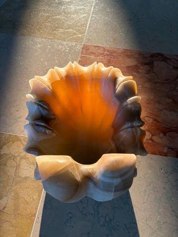 Art déco Fontaine - 1940-1950 - Petite vasque en onyx, Antiek en Kunst