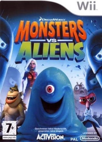 Monsters vs Aliens (Wii Games), Ophalen of Verzenden