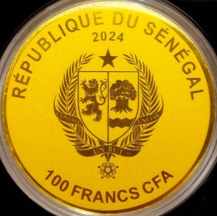 Sénégal. 100 Francs 2024 General Dbrowski - Poland has not, Timbres & Monnaies, Monnaies | Europe | Monnaies non-euro