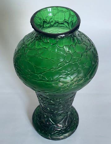 Kralik - Vase - Verre soufflé iridescent, Bohême, Art, Antiek en Kunst