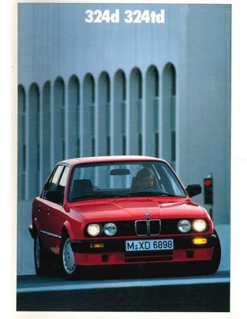1990 BMW 3 SERIE DIESEL BROCHURE NEDERLANDS, Boeken, Nieuw