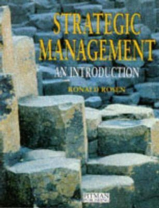 Strategic Management - Rosen, Livres, Économie, Management & Marketing, Envoi