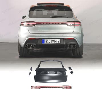 PORTE DE COFFRE PORSCHE MACAN 14-18 LOOK TURBO 2023 + FEUX A, Verzenden