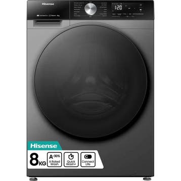 Hisense Wf3s8043bt3 Wasmachine – 8 Kg 1400 Tpm Steam Wash, Ophalen of Verzenden, Nieuw