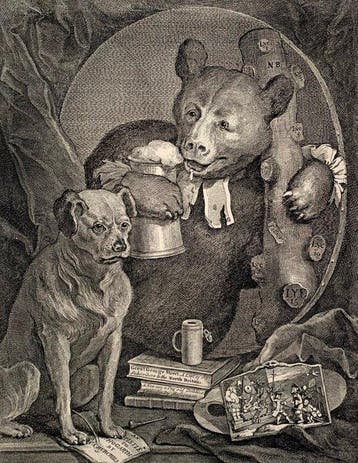 William Hogarth (1697-1764) - Il pugile