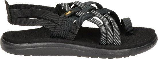 Teva W Maat 39  VOYA STRAPPY Dames Sandalen - HERA Zwart, Kleding | Dames, Schoenen, Nieuw, Verzenden