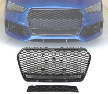 Calandre Pour Audi A7 Look Rs7 15-18 Noir, Verzenden