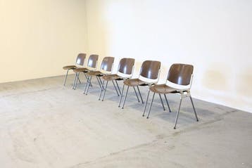 Castelli - Giancarlo Piretti - Eetkamerstoel (6) - DSC -, Antiek en Kunst