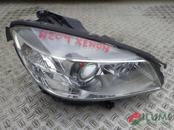 Koplamp rechts voor C-Klasse W204 Xenon met stuurfunctie, Verzenden, Gebruikt, Mercedes-Benz