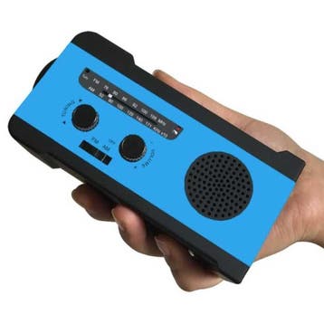 2000mAh Radio Powerbank op Zonne-energie met Dynamo -, Telecommunicatie, Verzenden, Nieuw, Stuff Certified®