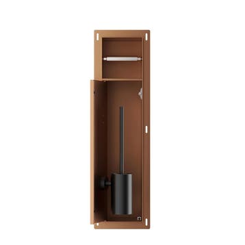 Toiletrol- en Borstelhouder Inbouw BWS Milan Betegelbaar, Doe-het-zelf en Bouw, Ophalen of Verzenden, Nieuw, Bad