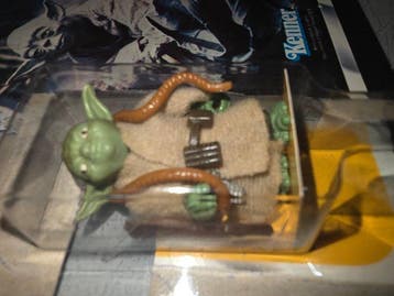 Kenner - Action figure Star Wars 1980 Original Card Yoda, Collections