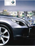 2004 BMW 5 SERIE SEDAN BROCHURE DUITS