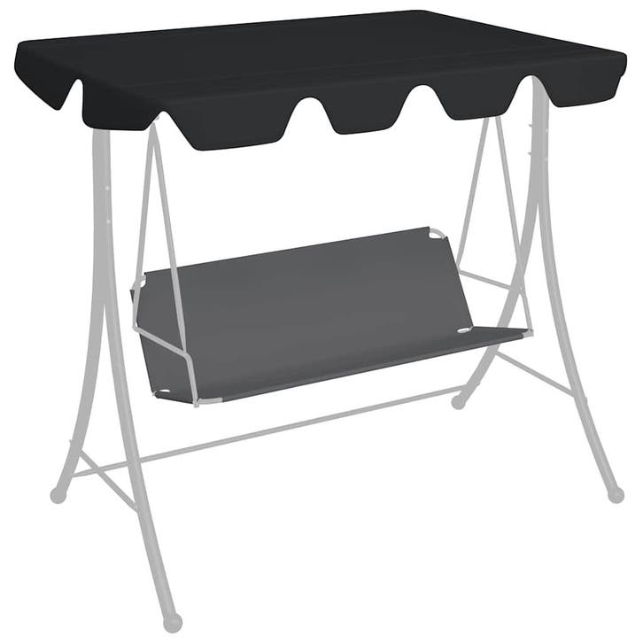 vidaXL Vervangingsluifel voor schommelbank 188/168x145/110, Tuin en Terras, Partytenten, Nieuw, Verzenden