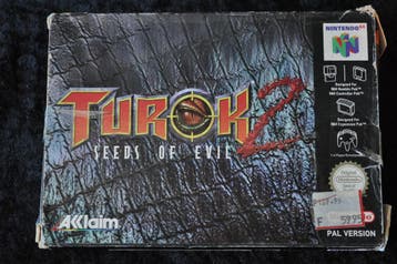 Turok 2 Seeds of Evil Nintendo 64 N64 Boxed PAL, Verzenden, Nieuw