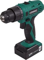 2dekans | VONROC Accuboormachine – 12V Li-Ion – Incl. 2x, Doe-het-zelf en Bouw, Ophalen of Verzenden, Nieuw