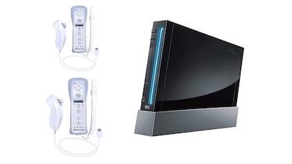 Nintendo Wii Zwart + 2 Nieuwe Controllers (Third Party) (..., Games en Spelcomputers, Spelcomputers | Nintendo Wii, Nieuw, Ophalen of Verzenden