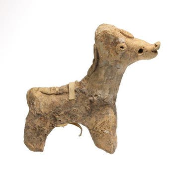 Syro-Hittitisch Terracotta Paardenbeeldje