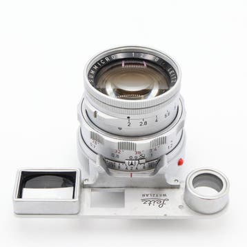 Leica 11918 Summicron 50mm f/2 Dual Range (DR) | Occasion, Ophalen of Verzenden