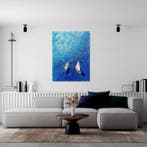 Jasmin Navoyan - BLUE SILENCE. Sailboats, Sea series.