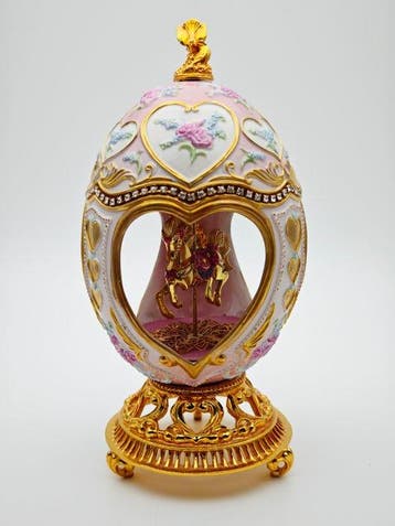 Œuf Fabergé - Maison Fabergé Cheval de carrousel Œuf musical