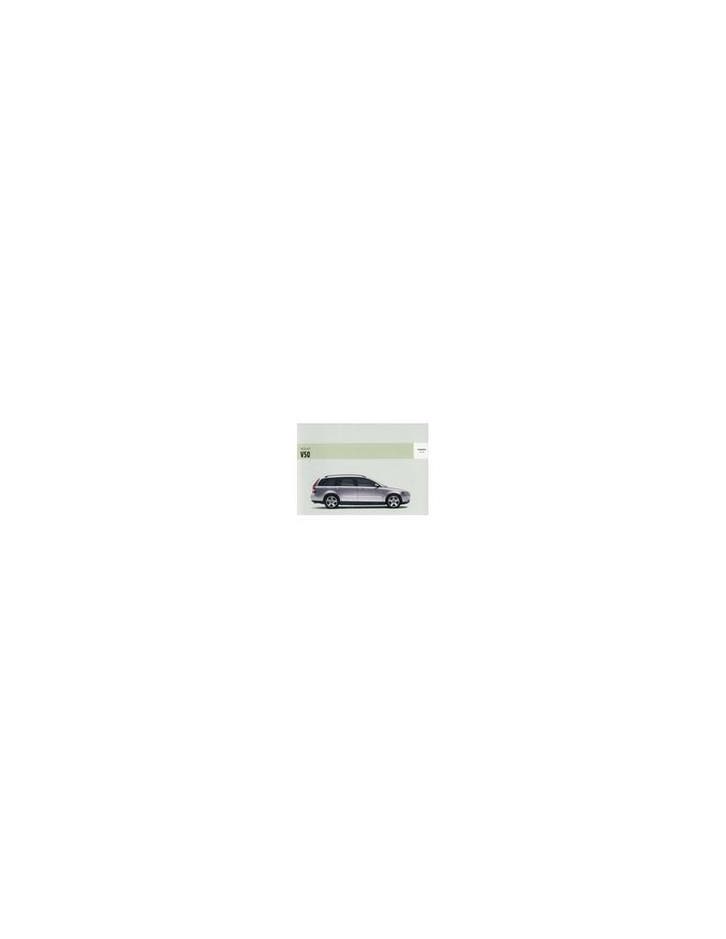 2005 VOLVO V50 INSTRUCTIEBOEKJE ENGELS, Auto diversen, Handleidingen en Instructieboekjes