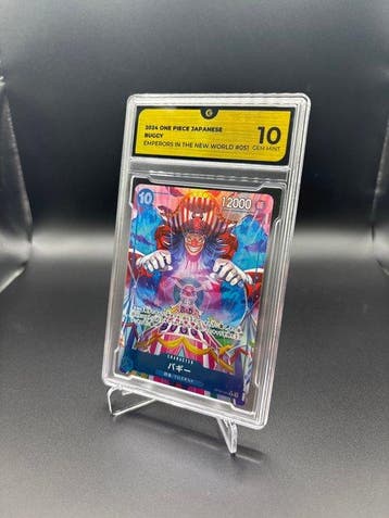Bandai - 1 Graded card - One Piece - Buggy #051 Foil - GG 10, Nieuw