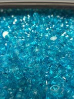 Lego Briques - Lego 1x1 tegel transparant blauw 500 stuks