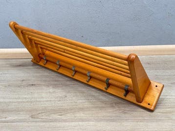Piet Zwart Bruyzeel - Kapstok - Hout - pannenrek