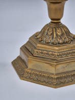 Judaica - Berns - Chandelier - Laiton - Chandelier à sept