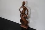 Statue, Handgemaakt houten beeld - 41 cm - Bois, Antiek en Kunst