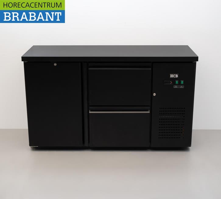 HCB Backbar Bar Cooler 1 porte et 2 tiroirs 280 litres 146,5, Zakelijke goederen, Horeca | Keukenapparatuur, Verzenden